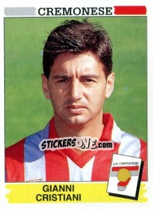 Cromo Gianni Cristiani - Calciatori 1994-1995 - Panini