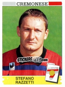 Figurina Stefano Razzetti - Calciatori 1994-1995 - Panini