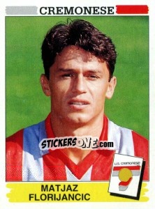 Sticker Matjaz Florijacic - Calciatori 1994-1995 - Panini
