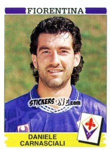 Sticker Daniele Carnasciali - Calciatori 1994-1995 - Panini