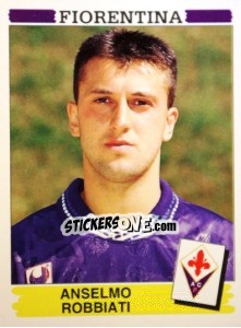 Sticker Anselmo Robbiati - Calciatori 1994-1995 n. 91 - Panini