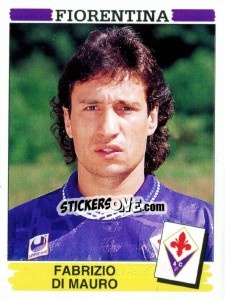 Sticker Fabrizio Di Mauro - Calciatori 1994-1995 n. 92 - Panini