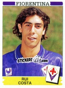 Sticker Rui Costa - Calciatori 1994-1995 n. 94 - Panini