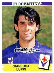 Sticker Gianluca Luppi - Calciatori 1994-1995 n. 98 - Panini
