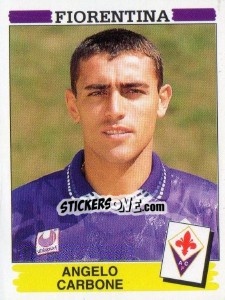 Sticker Angelo Carbone - Calciatori 1994-1995 n. 100 - Panini