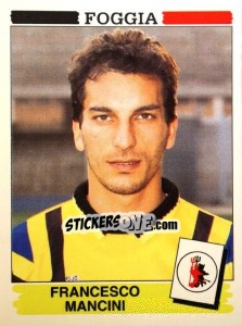 Sticker Francesco Mancini - Calciatori 1994-1995 n. 103 - Panini