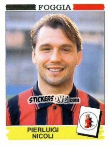 Sticker Pierluigi Nicoli - Calciatori 1994-1995 - Panini