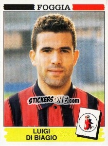 Sticker Luigi Di Biagio - Calciatori 1994-1995 n. 109 - Panini