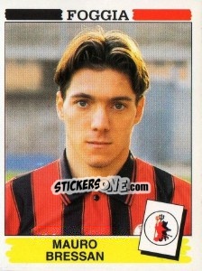 Sticker Mauro Bressan - Calciatori 1994-1995 - Panini