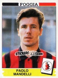 Sticker Paolo Mandelli - Calciatori 1994-1995 n. 115 - Panini