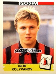 Sticker Igor Kolyvanov - Calciatori 1994-1995 - Panini