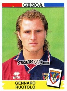 Sticker Gennaro Ruotolo - Calciatori 1994-1995 n. 131 - Panini