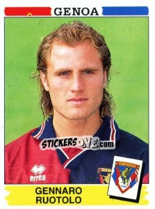 Figurina Gennaro Ruotolo - Calciatori 1994-1995 - Panini