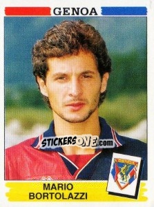 Sticker Mario Bortolazzi - Calciatori 1994-1995 - Panini