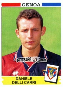 Sticker Daniele Delli Carri - Calciatori 1994-1995 n. 137 - Panini