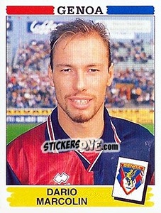 Figurina Dario Marcolin - Calciatori 1994-1995 - Panini