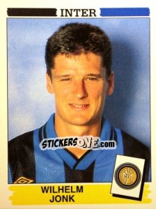 Figurina Wilhelm Jonk - Calciatori 1994-1995 - Panini