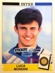 Sticker Luca Mondini - Calciatori 1994-1995 - Panini