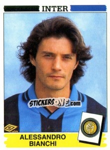 Sticker Alessandro Bianchi - Calciatori 1994-1995 - Panini
