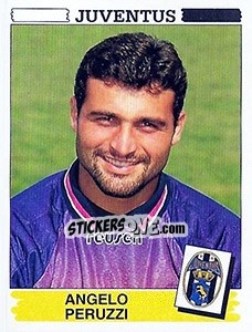 Sticker Angelo Peruzzi - Calciatori 1994-1995 n. 163 - Panini