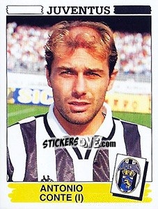 Sticker Antonio Conte - Calciatori 1994-1995 n. 172 - Panini