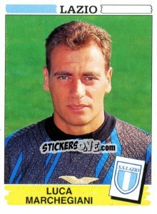 Sticker Luca Marchegiani - Calciatori 1994-1995 n. 183 - Panini