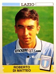 Sticker Roberto Di Matteo - Calciatori 1994-1995 n. 186 - Panini