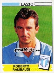 Figurina Roberto Rambaudi - Calciatori 1994-1995 - Panini