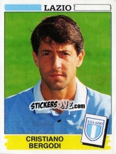 Sticker Cristiano Bergodi - Calciatori 1994-1995 n. 197 - Panini