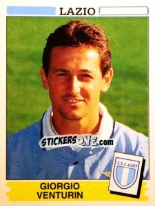 Sticker Giorgio Venturin - Calciatori 1994-1995 n. 198 - Panini