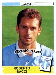 Cromo Roberto Bacci - Calciatori 1994-1995 - Panini