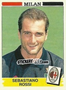 Sticker Sebastiano Rossi - Calciatori 1994-1995 n. 203 - Panini