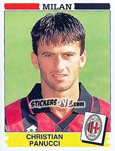 Figurina Christian Panucci - Calciatori 1994-1995 - Panini