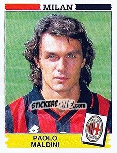 Sticker Paolo Maldini - Calciatori 1994-1995 n. 205 - Panini