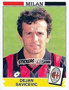 Sticker Dejan Savicevic - Calciatori 1994-1995 n. 218 - Panini
