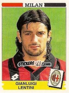 Sticker Gianluigi Lentini - Calciatori 1994-1995 n. 219 - Panini
