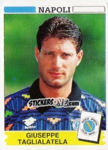Sticker Giuseppe Taglialatela - Calciatori 1994-1995 n. 223 - Panini