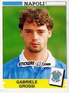 Sticker Gabriele Grossi - Calciatori 1994-1995 - Panini