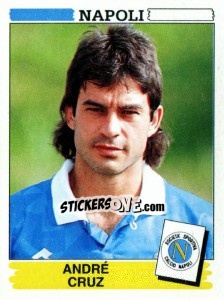 Sticker Andrè Cruz - Calciatori 1994-1995 - Panini
