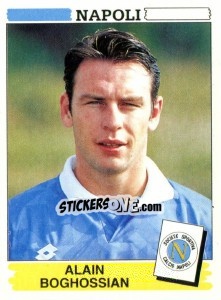 Cromo Alain Boghossian - Calciatori 1994-1995 - Panini