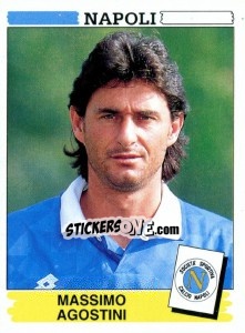 Sticker Massimo Agostini - Calciatori 1994-1995 - Panini
