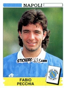 Sticker Fabio Pecchia - Calciatori 1994-1995 n. 235 - Panini