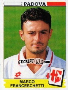 Sticker Marco Franceschetti - Calciatori 1994-1995 - Panini