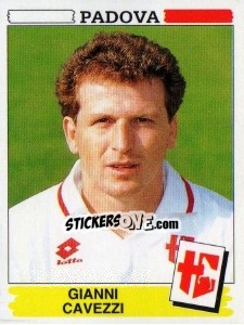 Sticker Gianni Cavezzi - Calciatori 1994-1995 n. 257 - Panini