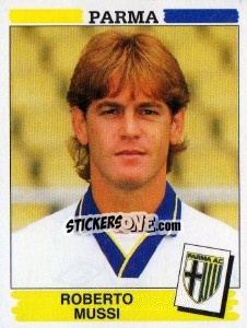 Cromo Roberto Mussi - Calciatori 1994-1995 - Panini