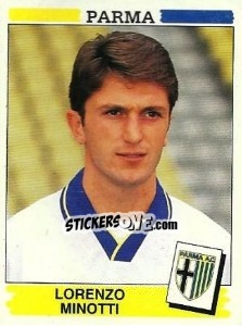 Figurina Lorenzo Minotti - Calciatori 1994-1995 - Panini