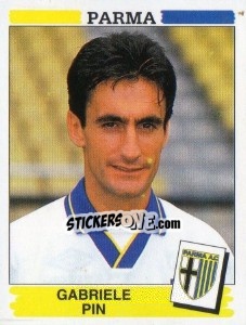 Sticker Gabriele Pin - Calciatori 1994-1995 n. 279 - Panini