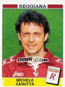 Figurina Michele Zanutta - Calciatori 1994-1995 - Panini