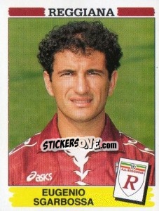 Cromo Eugenio Sgarbossa - Calciatori 1994-1995 - Panini