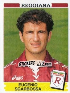 Sticker Eugenio Sgarbossa - Calciatori 1994-1995 n. 286 - Panini